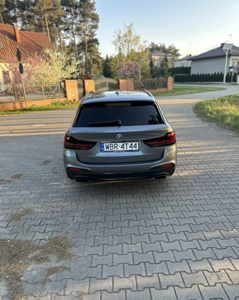 BMW Seria 5 cena 170900 przebieg: 167254, rok produkcji 2019 z Warszawa małe 742